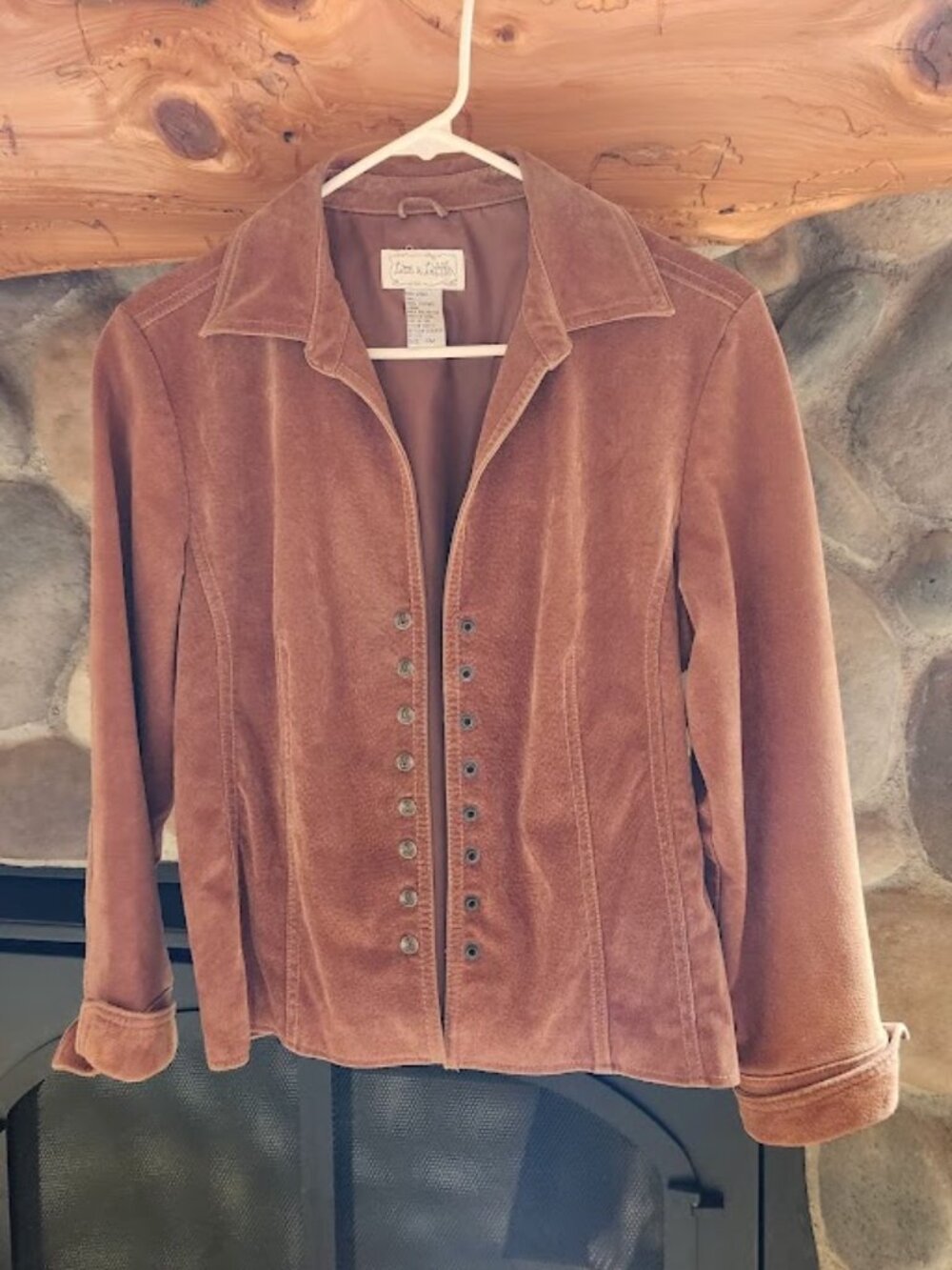 Live a Little Tan Suede Jacket - Petite Medium - Great Condition!